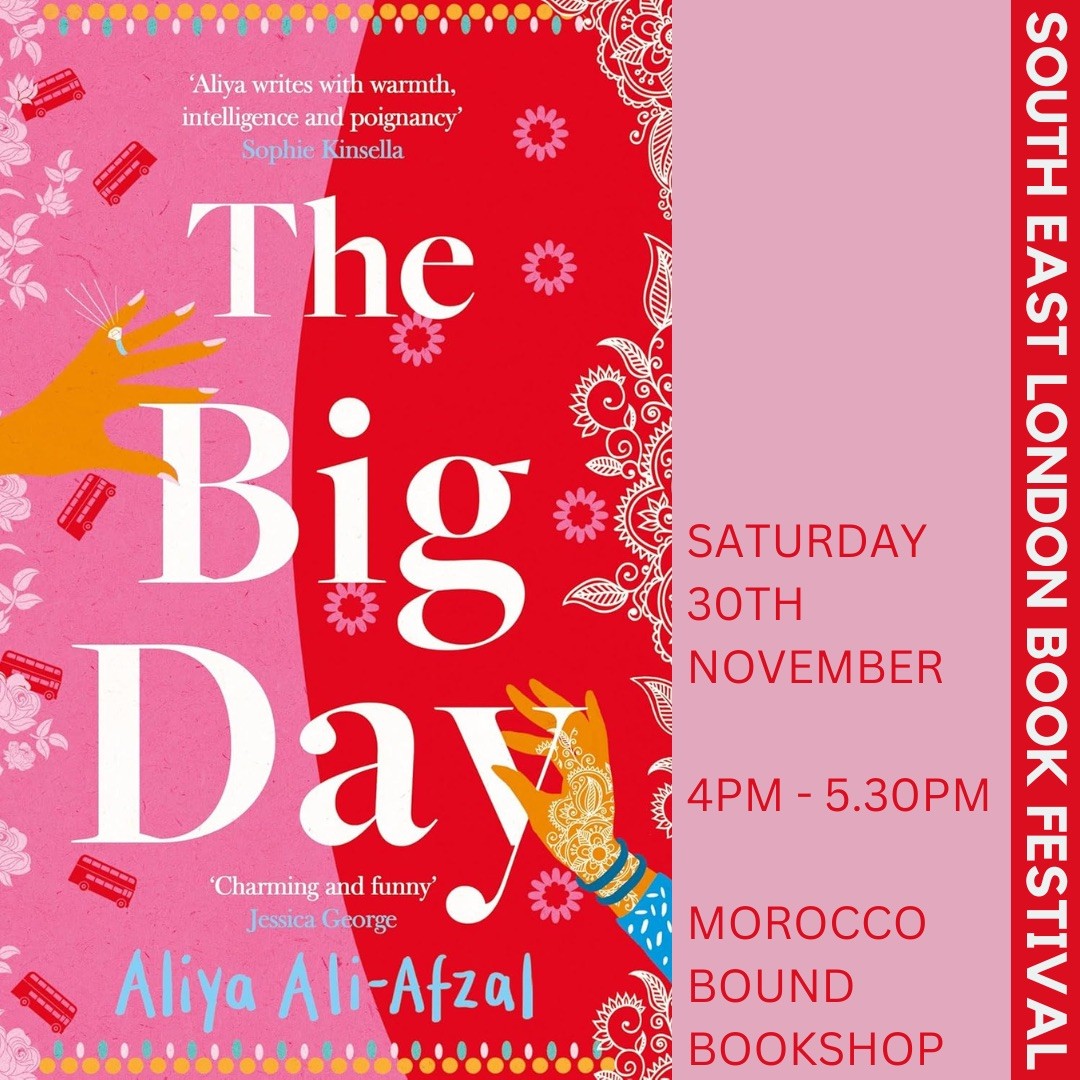 Aria Fiction (@ariafiction) on Twitter photo Want to attend a fun event?
Join <a href="/AAAiswriting/">Aliya Ali-Afzal #TheBigDay 💗💍</a> this #SELbookfest as she discusses all things #TheBigDay at <a href="/BookshopBound/">Morocco Bound Books & Beers</a>!
Check out tickets here 👉 bit.ly/4g6xZBc Want to attend a fun event?
Join <a href="/AAAiswriting/">Aliya Ali-Afzal #TheBigDay 💗💍</a> this #SELbookfest as she discusses all things #TheBigDay at <a href="/BookshopBound/">Morocco Bound Books & Beers</a>!
Check out tickets here 👉 bit.ly/4g6xZBc