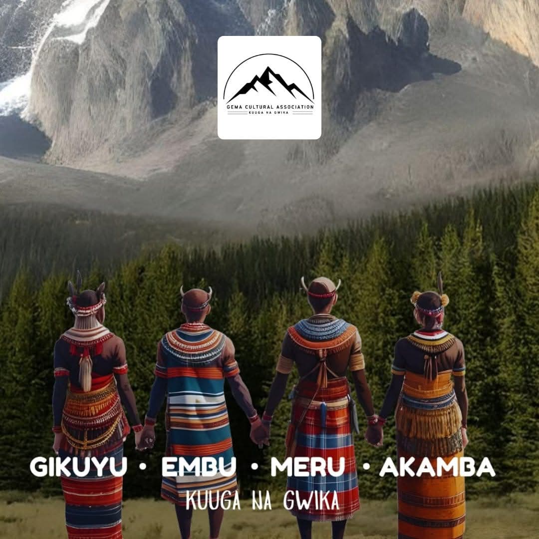 CMutoroki's tweet image. There'll be a great event over the weekend at the All Saints cathedral, to officially co-opt the mount Kenya South community, variously known as the kamba neshen, into the Gema cultural grouping.The event will be aired live on k24 and kameme.