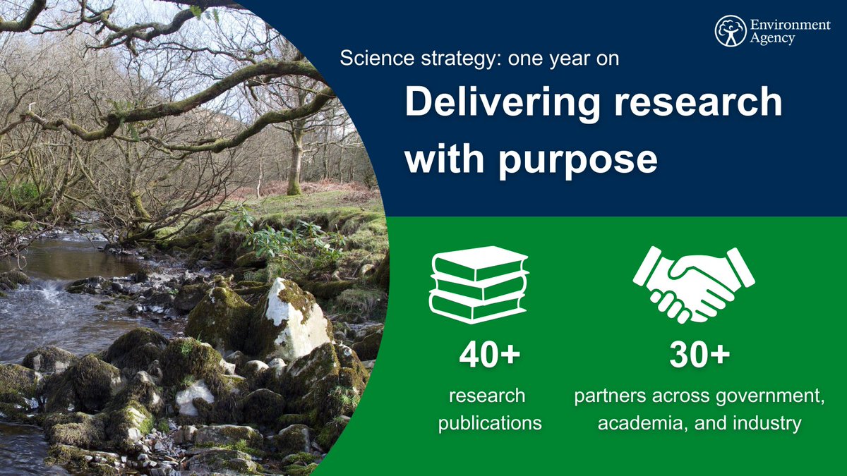 ChiefScienEA's tweet image. Since delivering our science strategy last year, #EAScientists have published work that spans @FCRMResearchEA, #SocialScience, and #EnvironmentalScience disciplines. Our research supports the @EnvAgency's diverse science needs 🌿
🔗 gov.uk/government/pub…