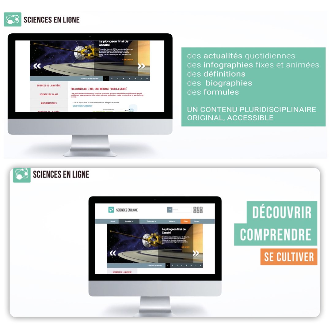 🗞 L'Actu des Éditeurs I Sciences en ligne

🧬 @sel_actus, la référence pour apprendre les sciences !

🔬 Une ressource pluridisciplinaire pour accéder à la culture scientifique et technique.

🔗  swll.to/K14CA

#numériqueeducatif #sciences #culture #education