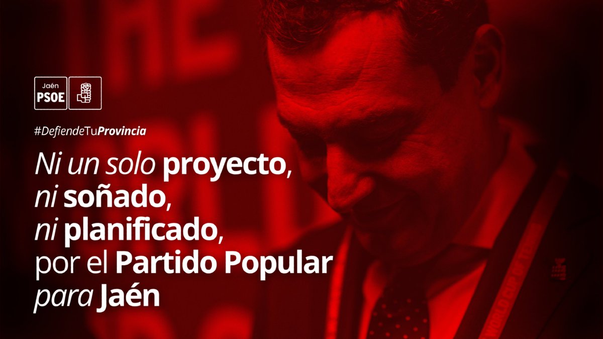 🔴🎥 𝑷𝑹𝑬𝑺𝑼𝑷𝑼𝑬𝑺𝑻𝑶 𝟐𝟎𝟐𝟓

👉🏻 Desde 2019, el <a href="/ppandaluz/">PP de Andalucía</a> de <a href="/JuanMa_Moreno/">Juanma Moreno</a>  ha dejado de ejecutar más de 1.110 millones presupuestados. Una deuda con Jaén SUYA Y SOLO SUYA 

#DefiendeTuProvincia ✋🏻

🔗 Más info: edr5.short.gy/deudaconjaén