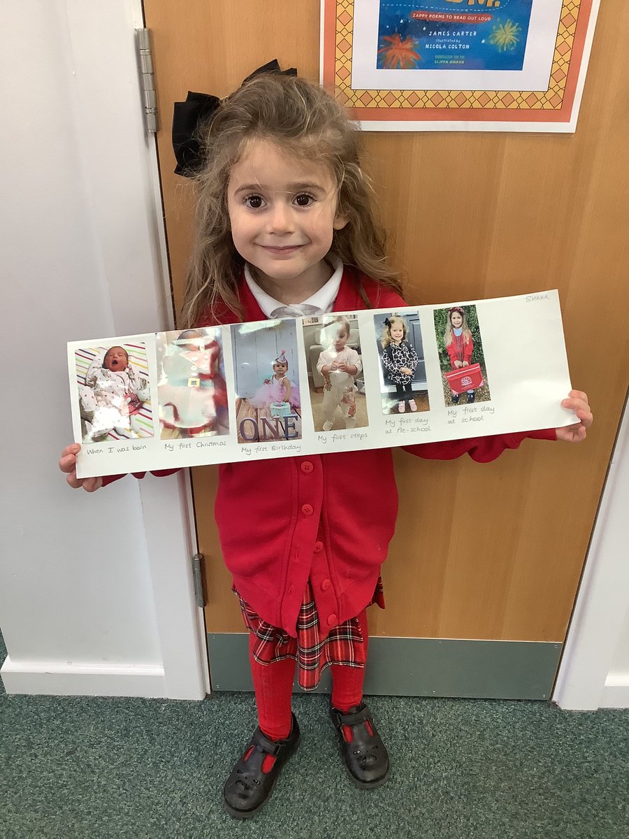 MillbrookRec's tweet photo. In history, we have been exploring timelines. We ordered events in Miss Power’s timeline and then created our own from birth to present! #mbhistory https://t.co/dZw5KDE1tB
