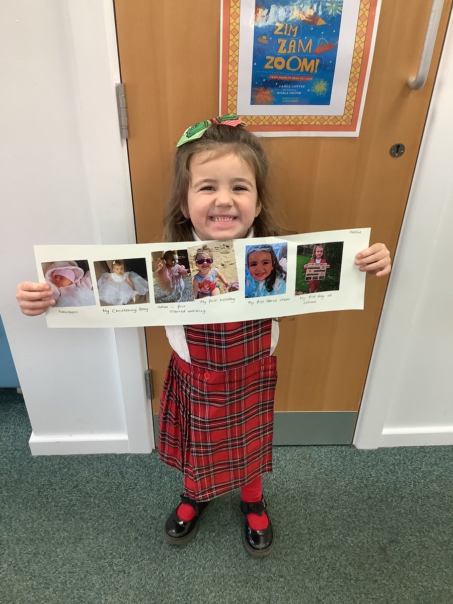 MillbrookRec's tweet photo. In history, we have been exploring timelines. We ordered events in Miss Power’s timeline and then created our own from birth to present! #mbhistory https://t.co/dZw5KDE1tB