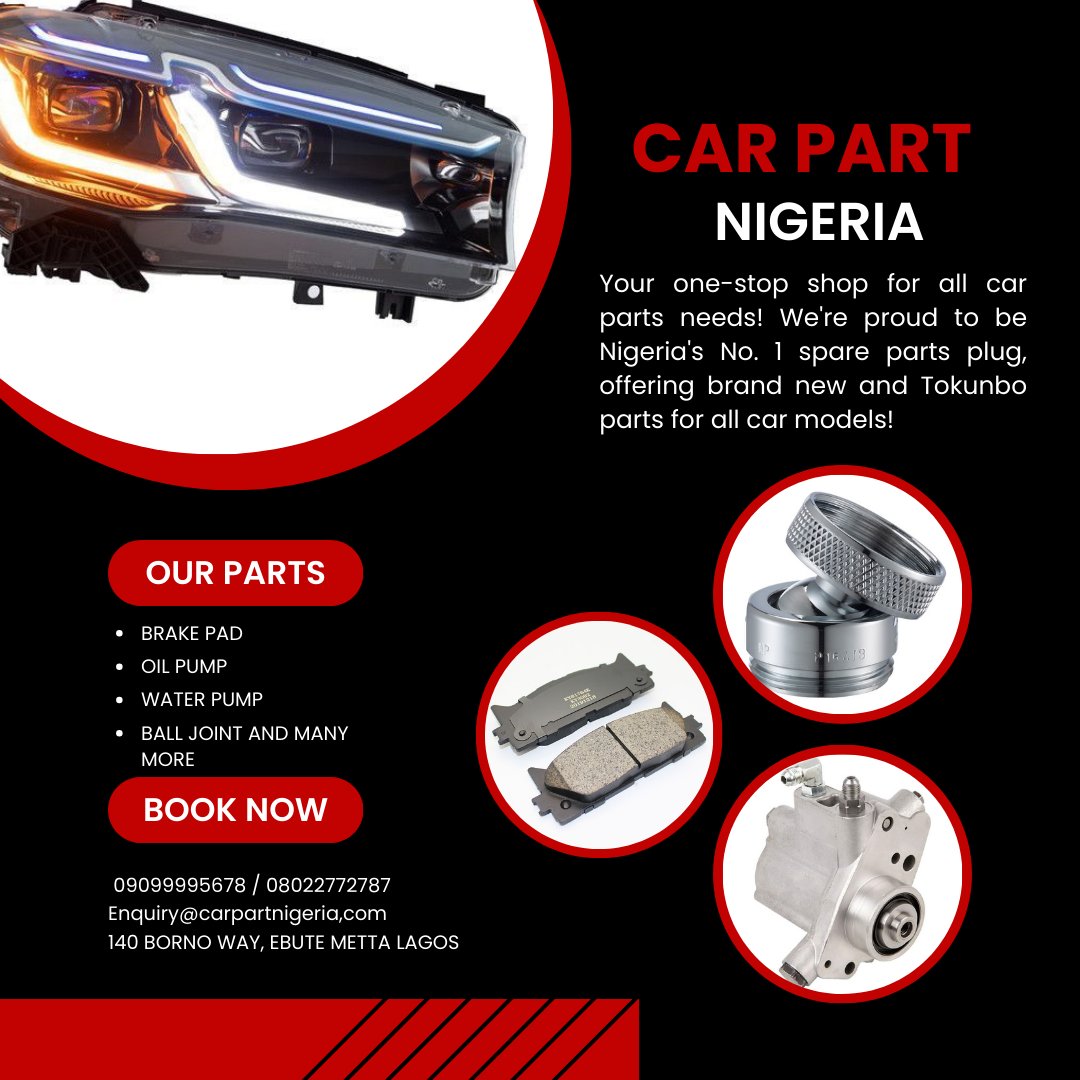 CarParts Nigeria Automobile Limited tweet media
