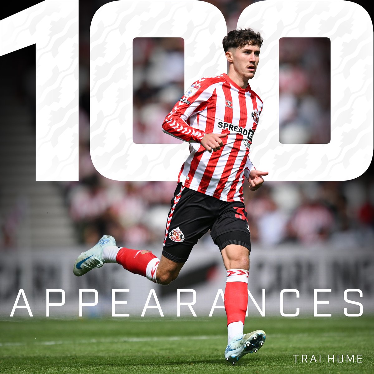 Congrats on becoming an #SAFC centurion, Trai 💯

👏 @Hume_Trai
