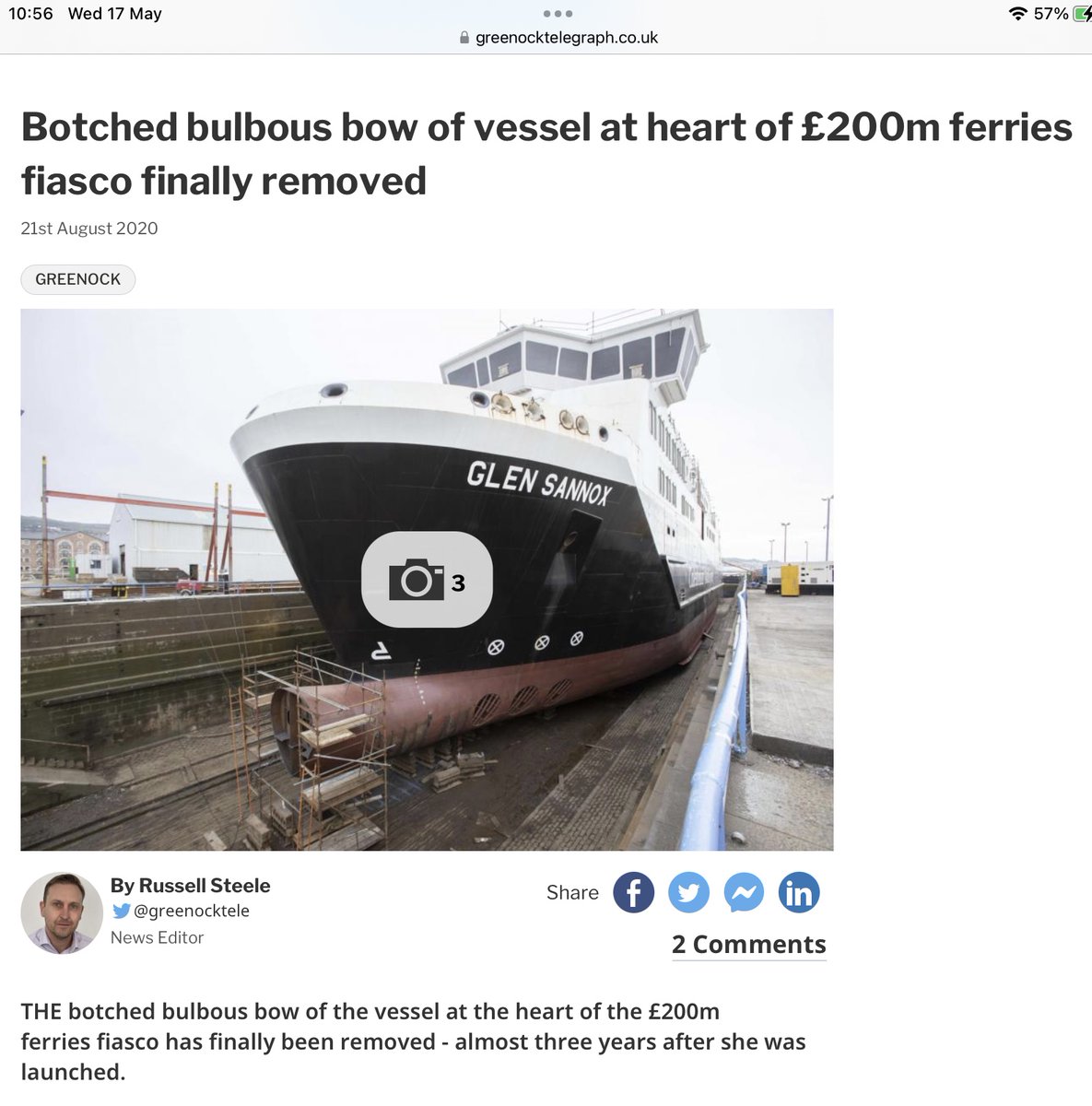 mik61scot's tweet photo. Seems structurally deficient and inadequate  design from Sturgeon’s  2017  vanity-launch…🤔
Another  £650million  squandered  by  Sturgeon  incompetence  and  negligence.
#Ferrygate https://t.co/akDyGWk4Nm