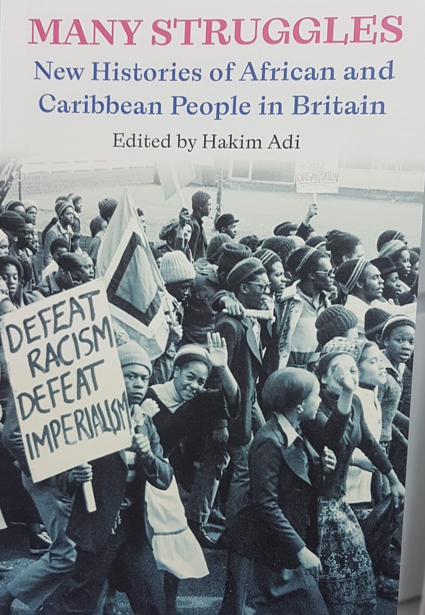Many Struggles: New Histories of African and Caribbean People in Britain. Includes contributions from various emerging historians and scholar-activists. plutobooks.com/9780745347653/…. <a href="/hakimadi1/">Hakim Adi</a> <a href="/amelimetre/">A to the S</a> <a href="/Claudia_writes/">Claudia</a> <a href="/alejataddesse/">Aleja ዓለጃ</a> <a href="/tionneparris/">Tionne</a> <a href="/kabaessence/">danny thompson</a>