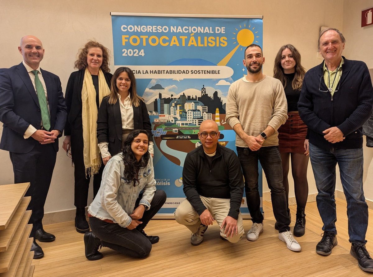 Ciemat_Fotoair's tweet photo. 📢 Ayer asistimos al Congreso Nacional de Fotocatálisis, organizado por la Asociación Ibérica de Fotocatálisis @AIFotocatalisis 🌱. Una experiencia enriquecedora para seguir avanzando hacia un futuro más sostenible.
#CongresoDeFotocatálisis2024 #Sostenibilidad #Fotocatálisis https://t.co/KFEKVkjqV1
