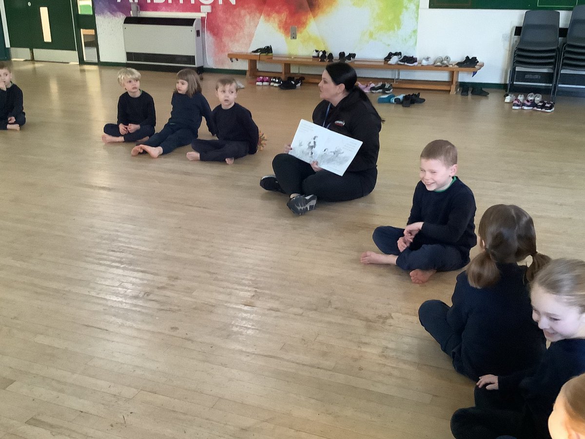 We’re Going on a Bear Hunt in our Yoga journey this morning can you spot the transport? 🧘‍♀️ 😊