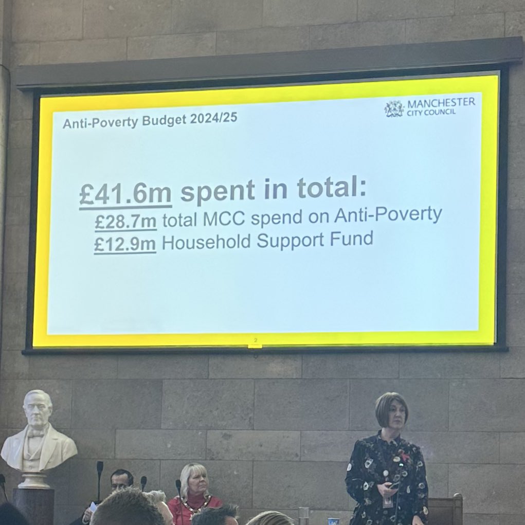 Marcus Johns (@cllrmarcus) on Twitter photo Hearing from <a href="/JoMidge/">Joanna Midgley</a> and frontline services this lorn my on cost-of-living support that has been and is available in Manchester.
The Council has supported over 13,000 people so far. Hearing from <a href="/JoMidge/">Joanna Midgley</a> and frontline services this lorn my on cost-of-living support that has been and is available in Manchester.
The Council has supported over 13,000 people so far.