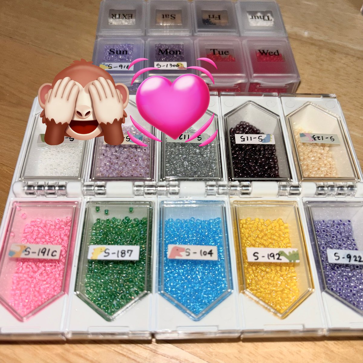 趣味がビーズ刺繍なんだけど、いつの間にか誤算の概念になってる