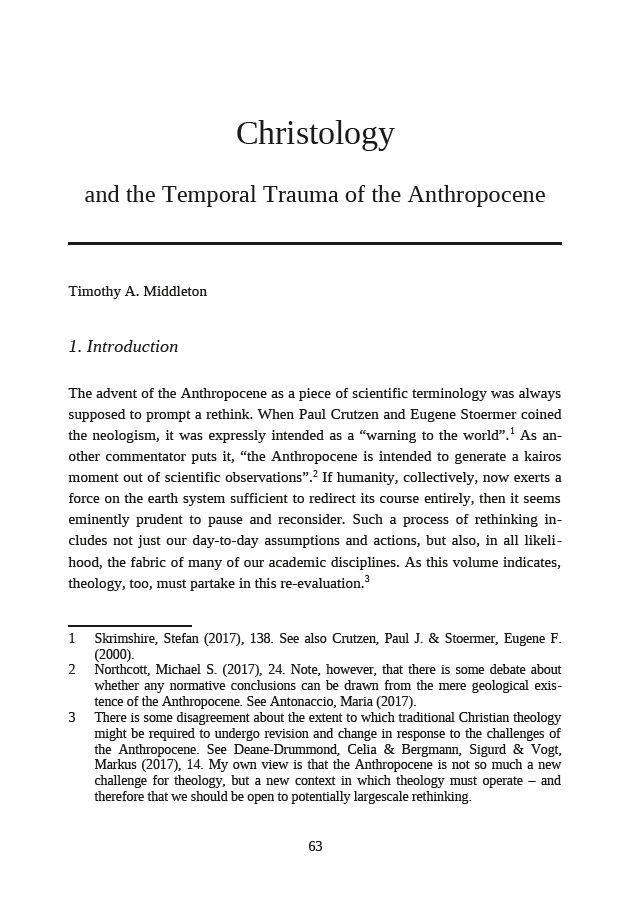 Delighted to have a new chapter out in this volume on 'Rethinking Theology in the Anthropocene'.

Many thanks to Andreas Krebs for putting it together.

The entire book is available open access:

herder.de/wissen/shop/p8…