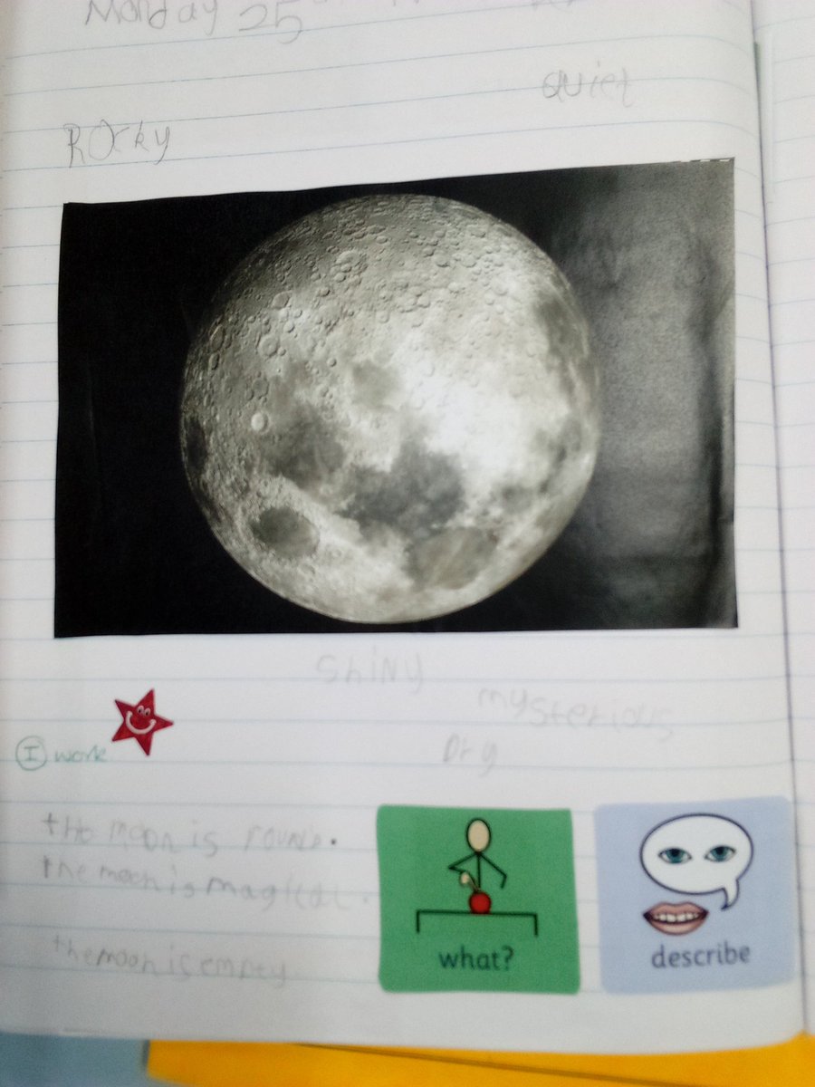MrsHumphryes19's tweet image. It's been a very fun week learning about Space. Willows took part in a planet hunt during Bucket, created planets in Art and have been learning facts about the moon in writing🌗🌙 @Topcliffeschool @WMISLT2