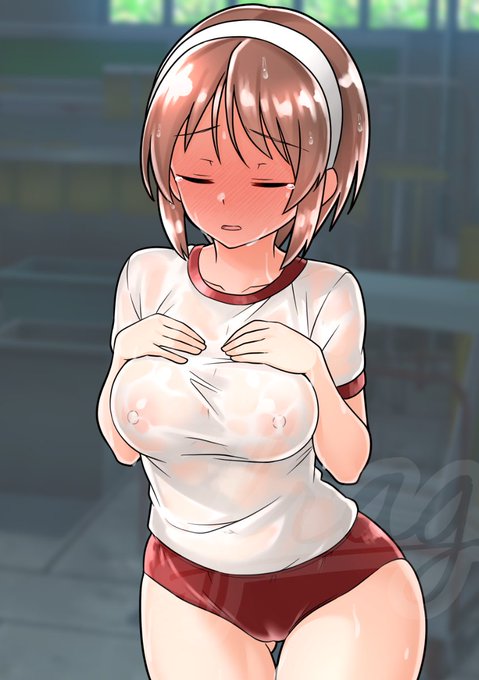 濡れ透け体操服な名取…(◜ᴗ◝ )
#艦これ 