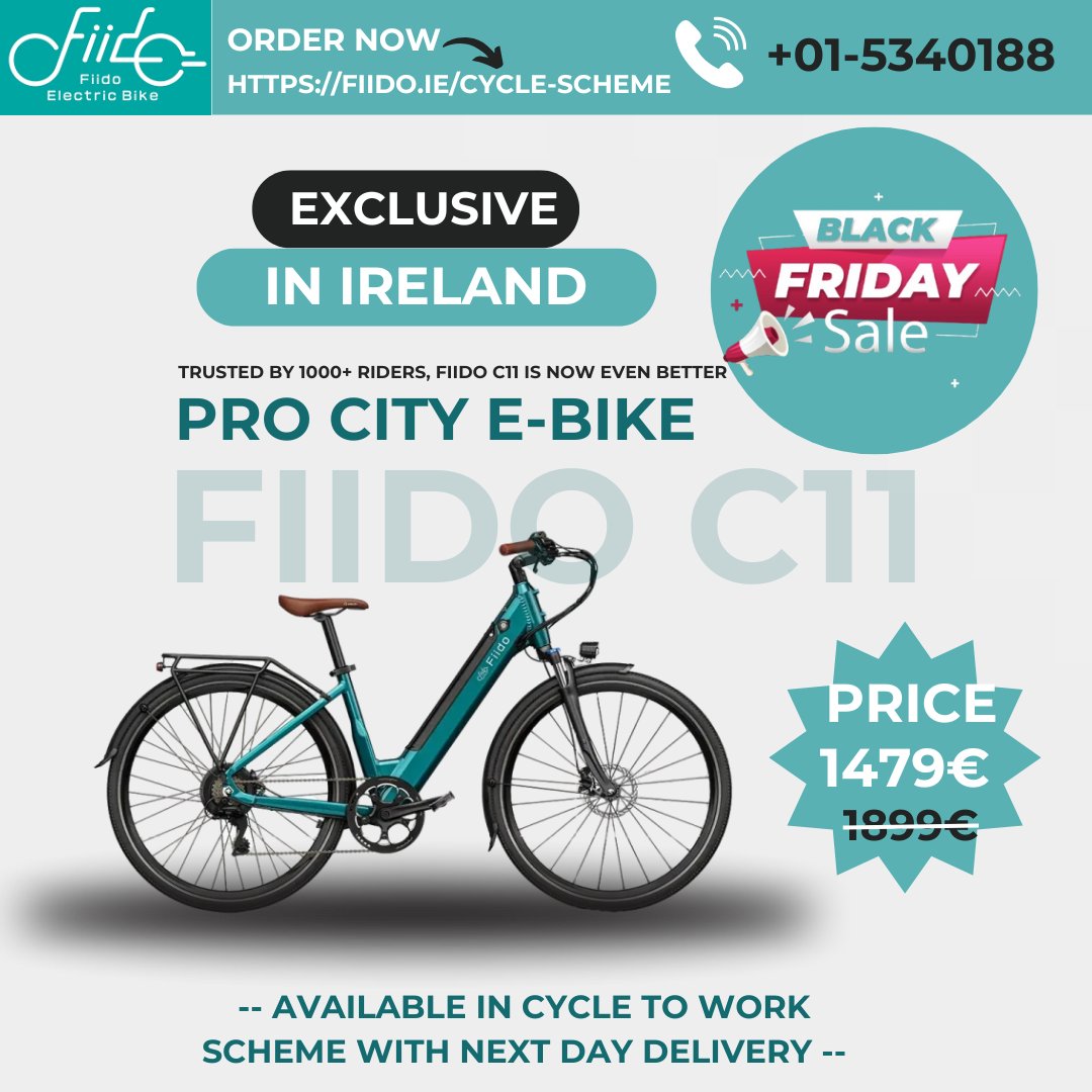 🚴‍♂️ BLACK FRIDAY DEALS ARE HERE! 🚴‍♀️
📍 Visit us: unit 3, burgundy house, 45 main street, swords, co. dublin, k67 f4w7, ireland
🔗 Order now: fiido.ie/cycle-scheme
📞 Contact us: +01-5340188
#fiidoc11 #blackfridaysale #fiidobikes #cycletowork #biketowork #c2w #b2w #irelanddeals