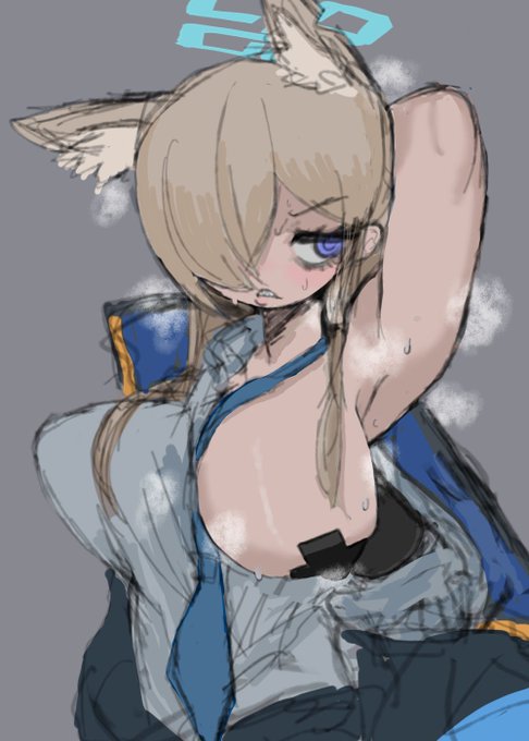 蒸し狂犬
#ブルアカ 