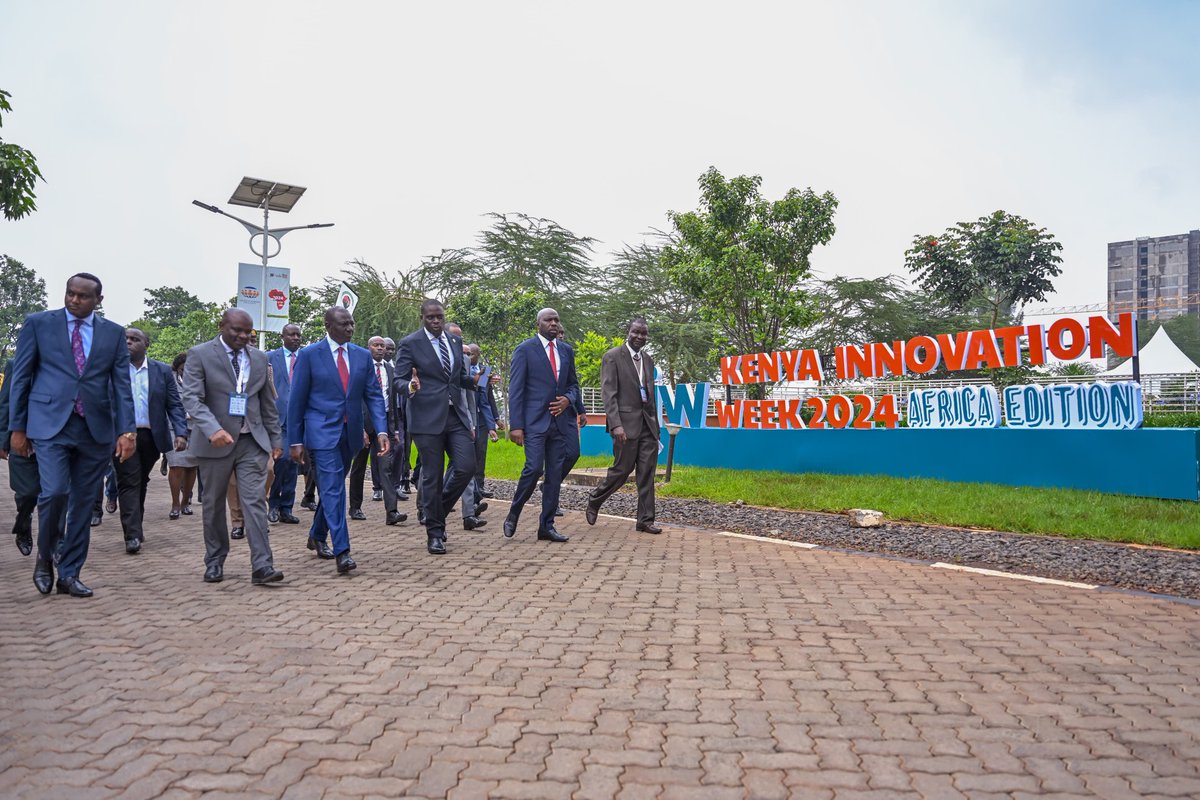 kipmurkomen's tweet photo. The youth are the bedrock of our vibrant innovation ecosystem, making Kenya the leading destination for venture capitalism.

To consolidate this gain and address the problem of unemployment, we must continuously push for creative solutions that not only offer the much needed jobs but also inspire a culture of innovation and self-employment.

Honoured to join H.E the President @WilliamsRuto and innovators, creative minds, entrepreneurs, investors, and stakeholders at the 4th @KenyaInnovWeek - Africa Edition, which is underway at the Edge Convention Centre, Nairobi. 

The premier forum is run by the Kenya National Innovation Agency (KeNIA), which identifies and supports innovations with the aim of commercializing them. The innovation week is an annual convention to energise our innovation ecosystem.

To ensure innovators and creators get reasonable returns from their innovation and solidify our position as the leading startup destination in Africa, we are finalizing the national intellectual property policy.

Big up to the organisers and innovators for the wonderful exhibitions and incisive presentations.