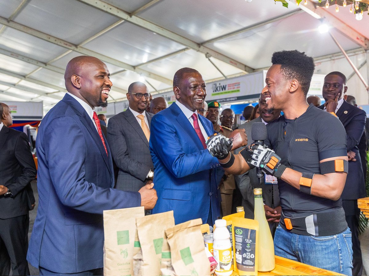 kipmurkomen's tweet photo. The youth are the bedrock of our vibrant innovation ecosystem, making Kenya the leading destination for venture capitalism.

To consolidate this gain and address the problem of unemployment, we must continuously push for creative solutions that not only offer the much needed jobs but also inspire a culture of innovation and self-employment.

Honoured to join H.E the President @WilliamsRuto and innovators, creative minds, entrepreneurs, investors, and stakeholders at the 4th @KenyaInnovWeek - Africa Edition, which is underway at the Edge Convention Centre, Nairobi. 

The premier forum is run by the Kenya National Innovation Agency (KeNIA), which identifies and supports innovations with the aim of commercializing them. The innovation week is an annual convention to energise our innovation ecosystem.

To ensure innovators and creators get reasonable returns from their innovation and solidify our position as the leading startup destination in Africa, we are finalizing the national intellectual property policy.

Big up to the organisers and innovators for the wonderful exhibitions and incisive presentations.
