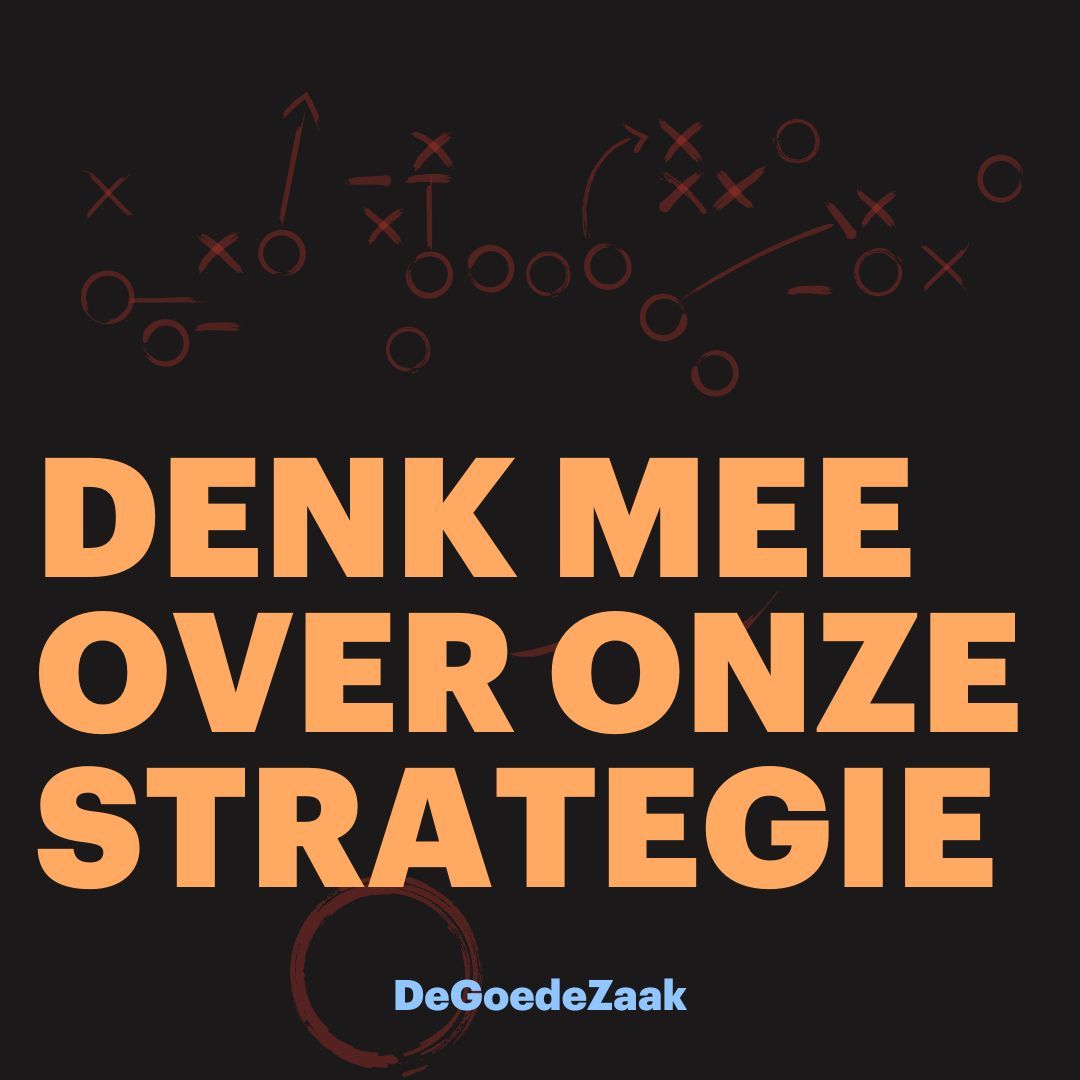 Waar moeten we ons op richten in 2025? Welke thema's zijn nu nog onderbelicht? Denk mee over onze strategie! Elk jaar vragen we onze leden via een ledenenquete naar hun visie op DeGoedeZaak. Dus, ga naar die mailbox en vul onze enquete in!