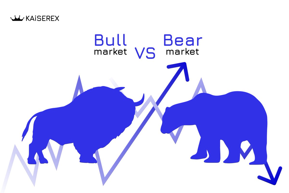 KaiserexCom's tweet photo. Bull vs. Bear Markets in Crypto

Bull Market - is a period of sustained price increases, marked by optimism and rising investor confidence. 
Bear Market - refers to a prolonged period of declining prices, often accompanied by pessimism. 

Read the full text on our LinkedIn page! https://t.co/BLhNcVElPH