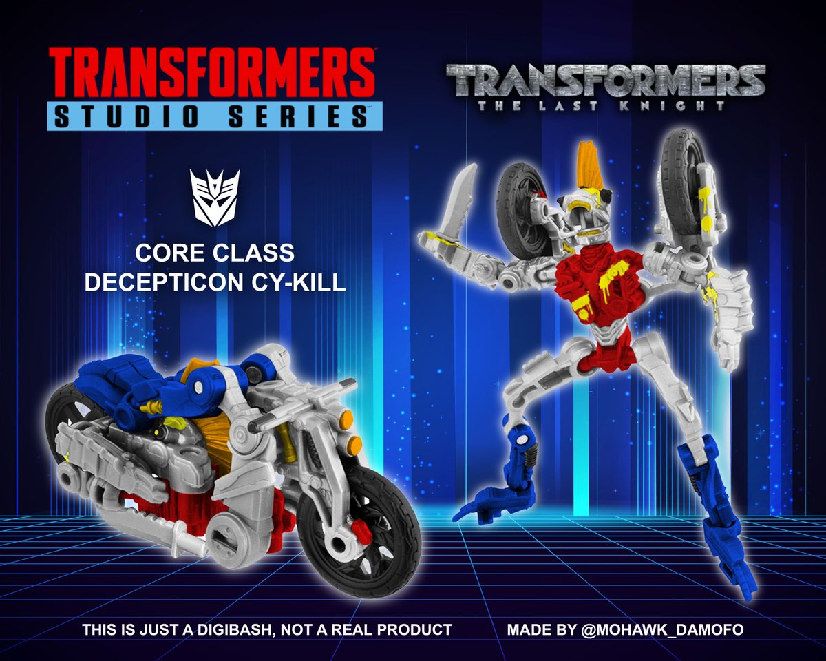 Mohawk_DaMofo's tweet photo. REAL

#Transformers #Decepticon #Cykill #Digibash #Maccadam https://t.co/Cb3Vc5uYyM