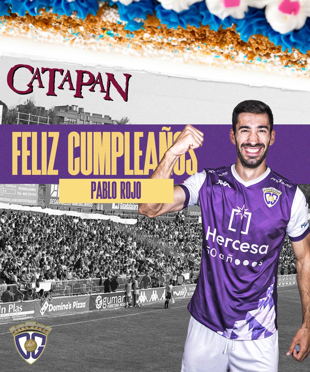 | CUMPLEAÑOS |🥳
🐙¡Hoy es el cumpleaños del pulpo <a href="/pabloazul9/">pablo rojo</a>!

Viernes y 13 dicen que da mala suerte, pero es una suerte contar con un jugador de estas características tanto deportivas como humanas 🎉

¡Por muchos años más de morado, querido Pablo! 💜

¡FELICIDADES!