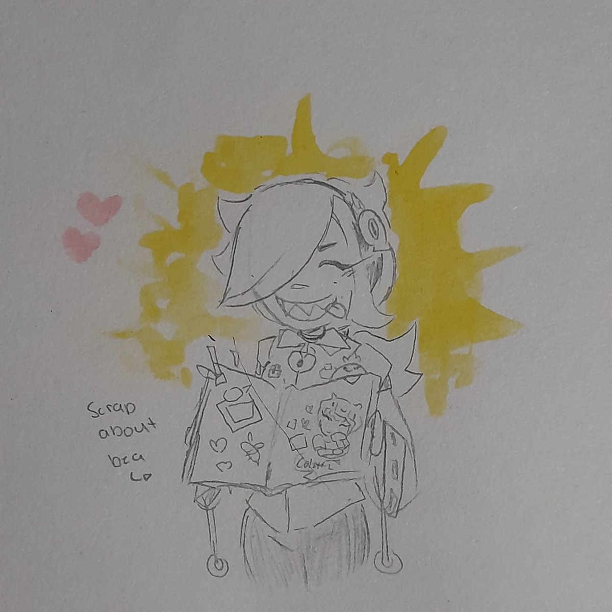 stavin_artz's tweet photo. BESTIEEEE 🐝📓#BrawlStarsbea #ColetteBrawlStars  #BrawlStarsArt ☆♡ https://t.co/sSyqMKanMm