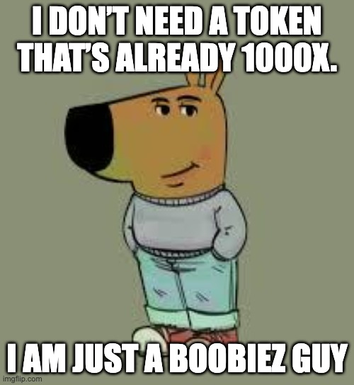 MoonTokenHub's tweet photo. I don’t need a token that’s already 1000x. I need #BOOBIEZ—because this one’s just getting started. 🚀💥 #Boobiez #ToTheMoon  #chillguy #solana #solanamemes #solanagem https://t.co/NLcqGJZCJc