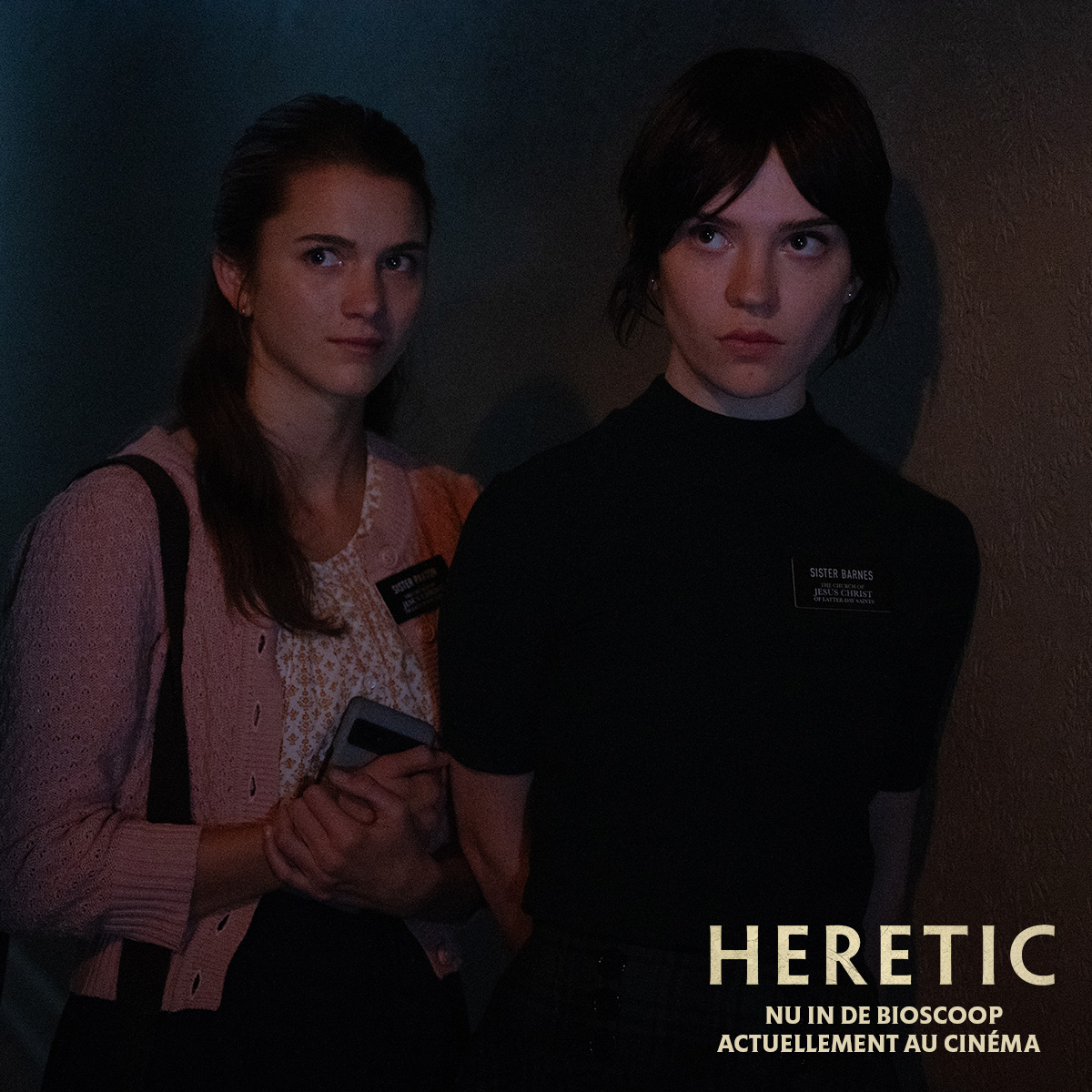 Some stills of Sister Barnes and Sister Paxton in #Heretic.

(i don't believe they were having a very good time)