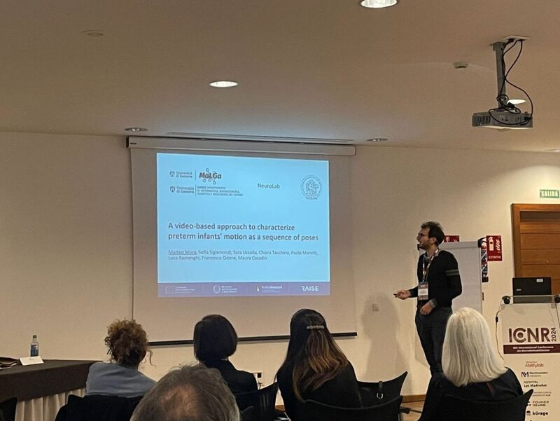 MaLGa (@malga_center) on Twitter photo Kudos to Matteo Moro for presenting groundbreaking research at #ICNR2024 on preterm infant motion analysis with computer vision! 🌱🤝 #malga_center <a href="/OspedaleGaslini/">Istituto Giannina Gaslini</a> <a href="/NeuroLabUniGe/">NeuroLab UniGe</a> Kudos to Matteo Moro for presenting groundbreaking research at #ICNR2024 on preterm infant motion analysis with computer vision! 🌱🤝 #malga_center <a href="/OspedaleGaslini/">Istituto Giannina Gaslini</a> <a href="/NeuroLabUniGe/">NeuroLab UniGe</a>