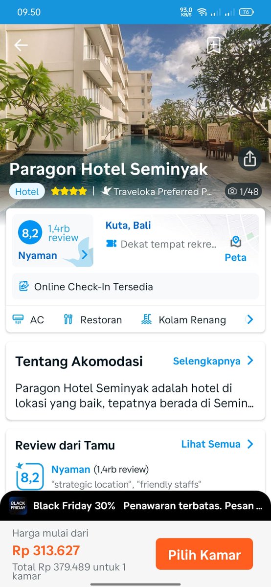 FerilGibran's tweet photo. @traveloka Aku mau Travel the World beli tiket liburan akhir tahun ke Bali, mumpung lagi ada #TravelokaBlackFridayID diskon s.d 30% + BUY 1 GET 1 untuk Tiket Pesawat, Hotel, Xperience! https://t.co/u0rhmchMZr