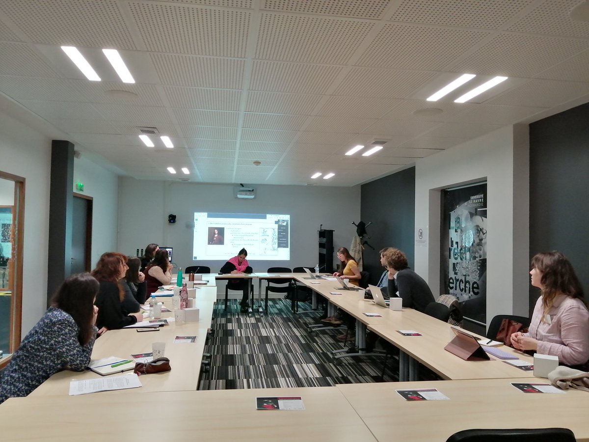 En direct de la journée des doctorant.e.s de l'ED Normandie Humanités à <a href="/Univ_LeHavre/">Université Le Havre Normandie</a>

De belles présentations en cours et ce jusqu'à 16h30.