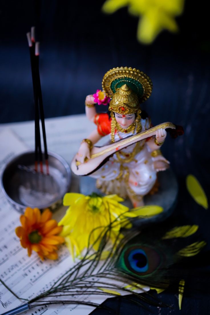 Divya65353932's tweet photo. Jai maa sarswati jii 🌸💐....!!
Sabko Gyan Dene wali maa sarswati jii 🌸 
Jaikara maa sarswati jii kaa💐🙏 https://t.co/2qqkXgWJIt
