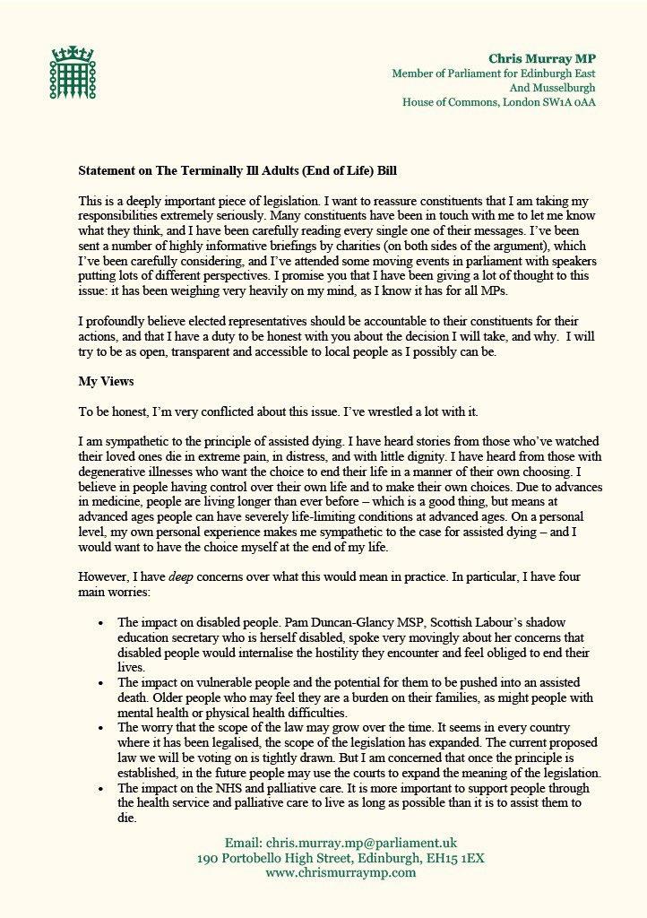 Chris Murray MP tweet media