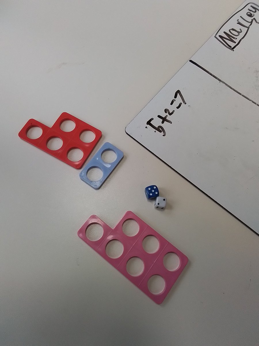 Mr_Hodgkinson's tweet photo. #fluencyfun revising Maths facts with a roll of the dice @YPSMaths https://t.co/nsjCGPdaLR