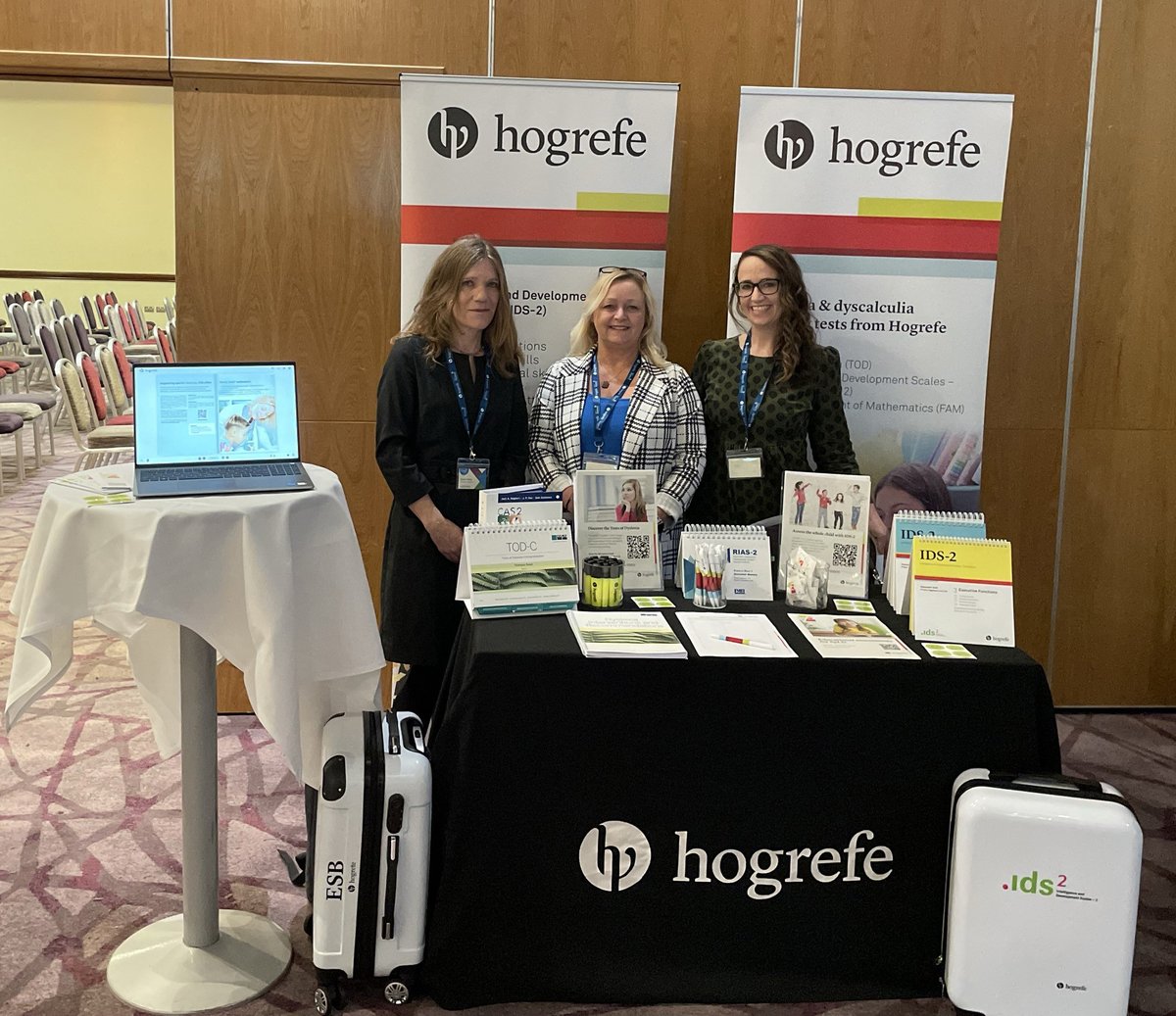 Jaimie and Sarah are at the <a href="/BDAdyslexia/">British Dyslexia Association</a> #Dyslexia &amp; #Dyscalculia Conf with Amanda from <a href="/wpspublish/">WPS</a>, who is onhand all day to discuss their Tests of Dyslexia (TOD).

Visit our stand to ask us about the TOD, IDS-2 &amp; other #SASCapproved assessments. We look forward to meeting you!