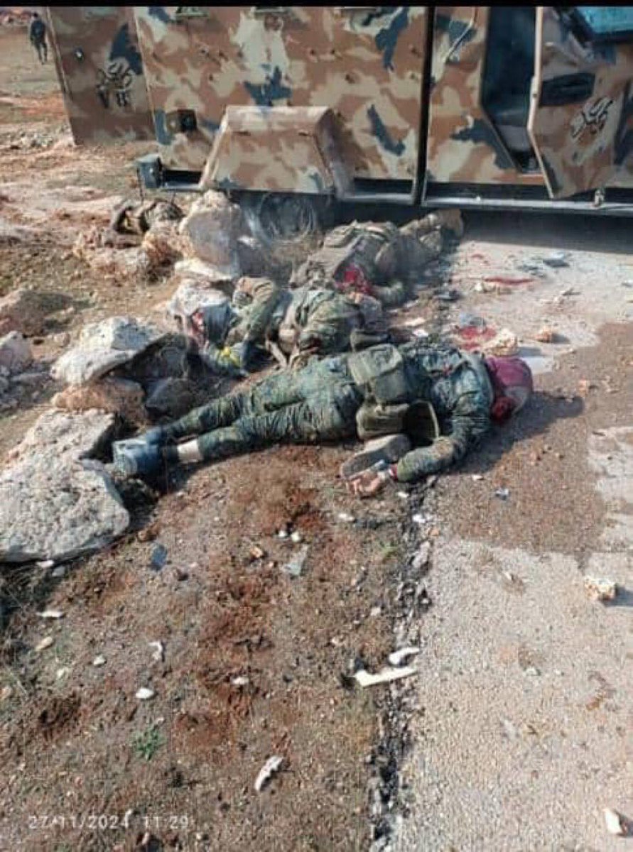 kkadeh188's tweet photo. لعنكم الله  
هذه نهايتكم 
بسواعد رجال الجيش السوري ✌🏻🇸🇾 https://t.co/JTbCx08xh4