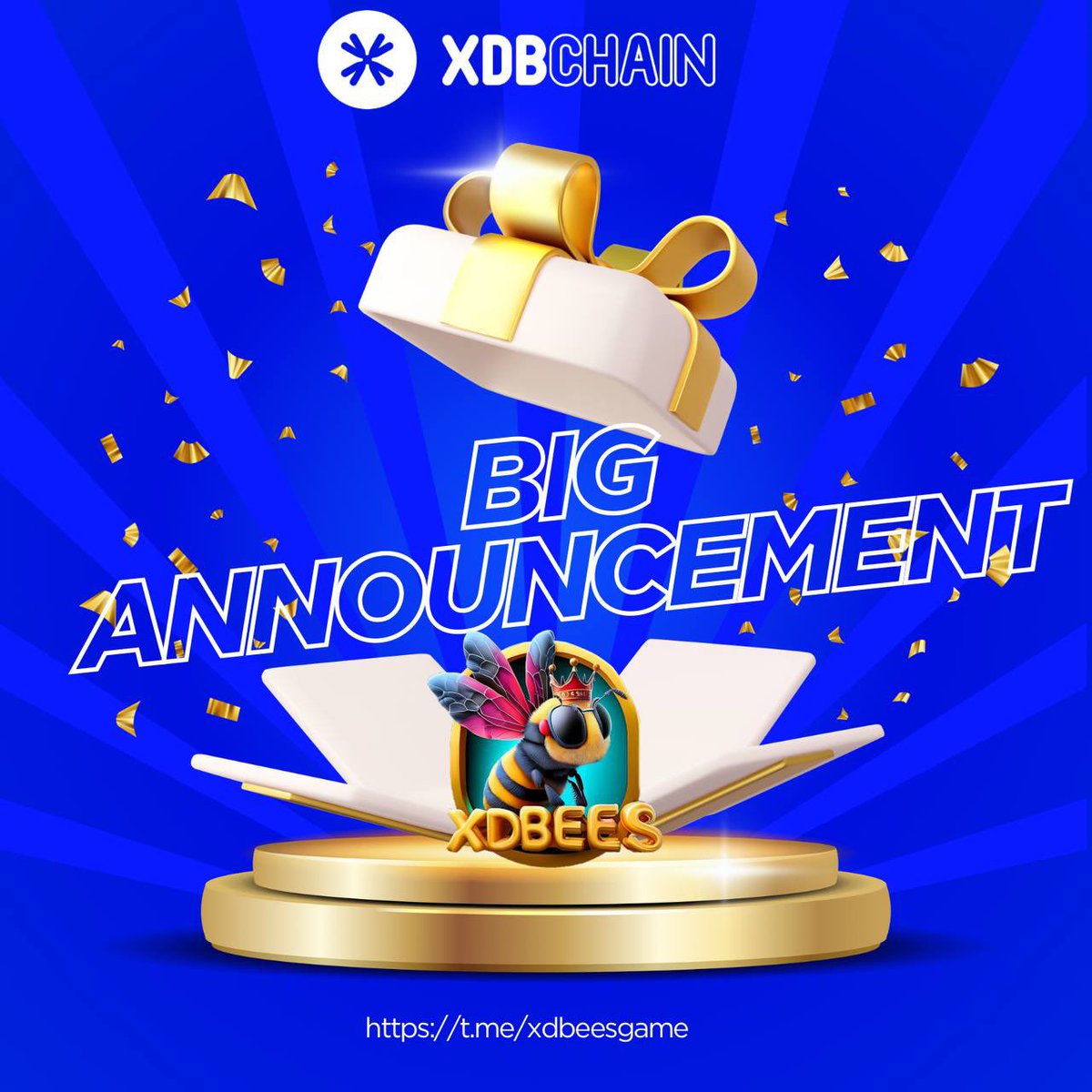 XDBchain's tweet image. 🌟 Exciting news! 

The first GameFi XDB Staking Pool launches soon, rewarding holders with HONEY after 30 days. Use HONEY to play XDBees Game or swap it for a new GameFi token in the secondary market. 

This marks a key step in growing the XDB CHAIN L1 ecosystem, empowering…