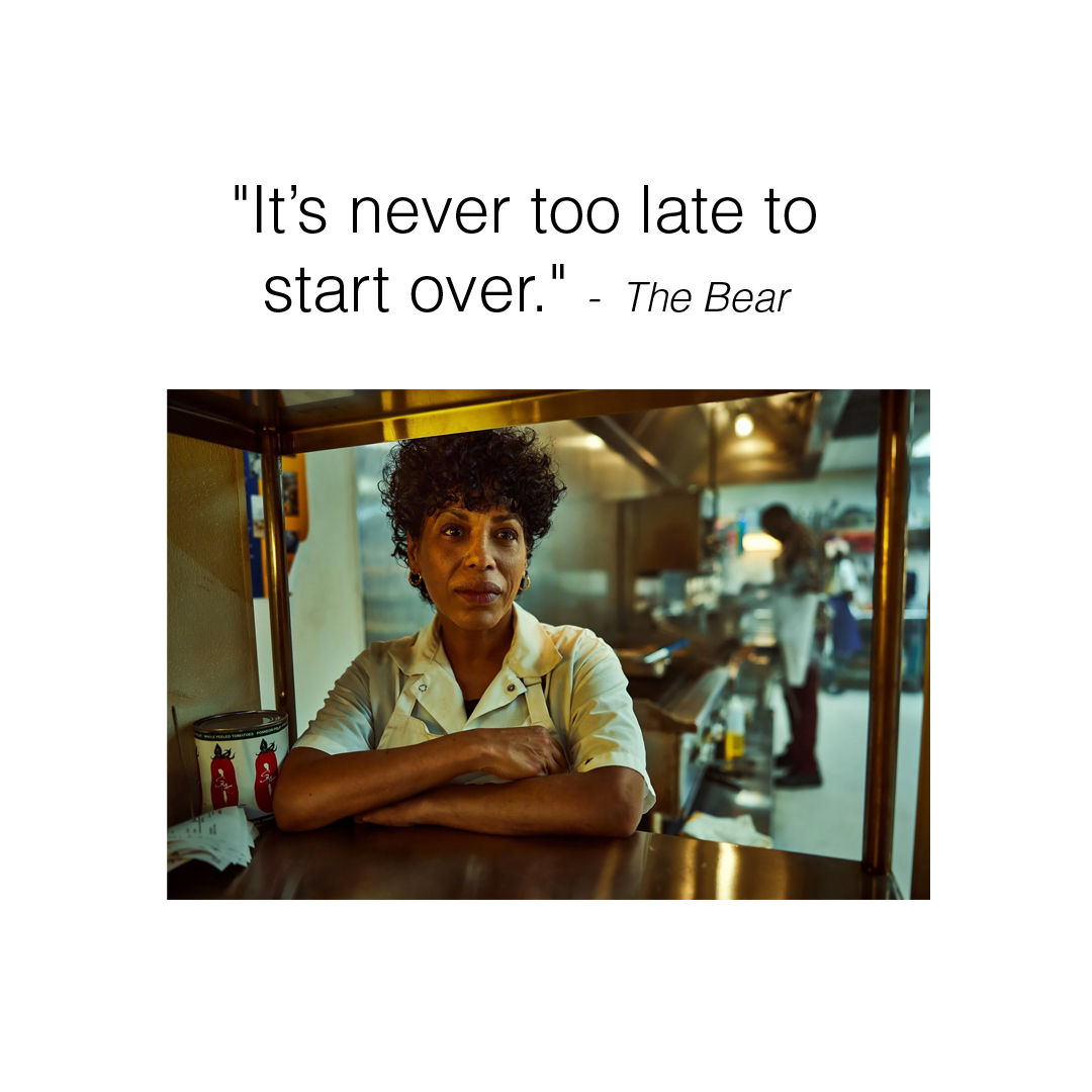 #TheBear has taught me that there’s always an opportunity to learn, adapt, and start fresh. Tina Marrero, represents resistance and openness to change, showing that it’s never too late to evolve and embrace new opportunities. #Disney+ #SeriesRecommendation