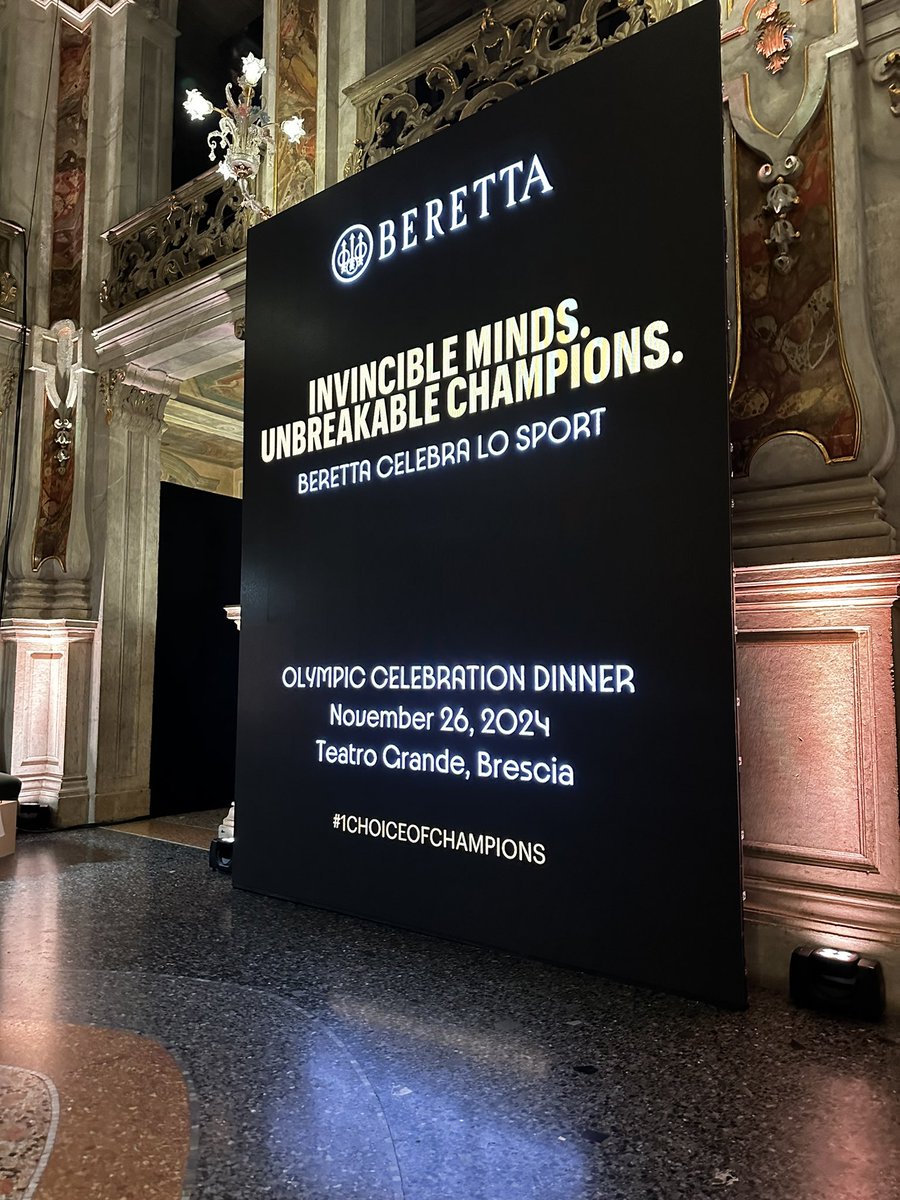 KimRhode's tweet image. I had an incredible dinner with @Beretta_1526 celebrating their #Olympic2024 #Champions ! @Beretta_USA @issf_official @Olympics