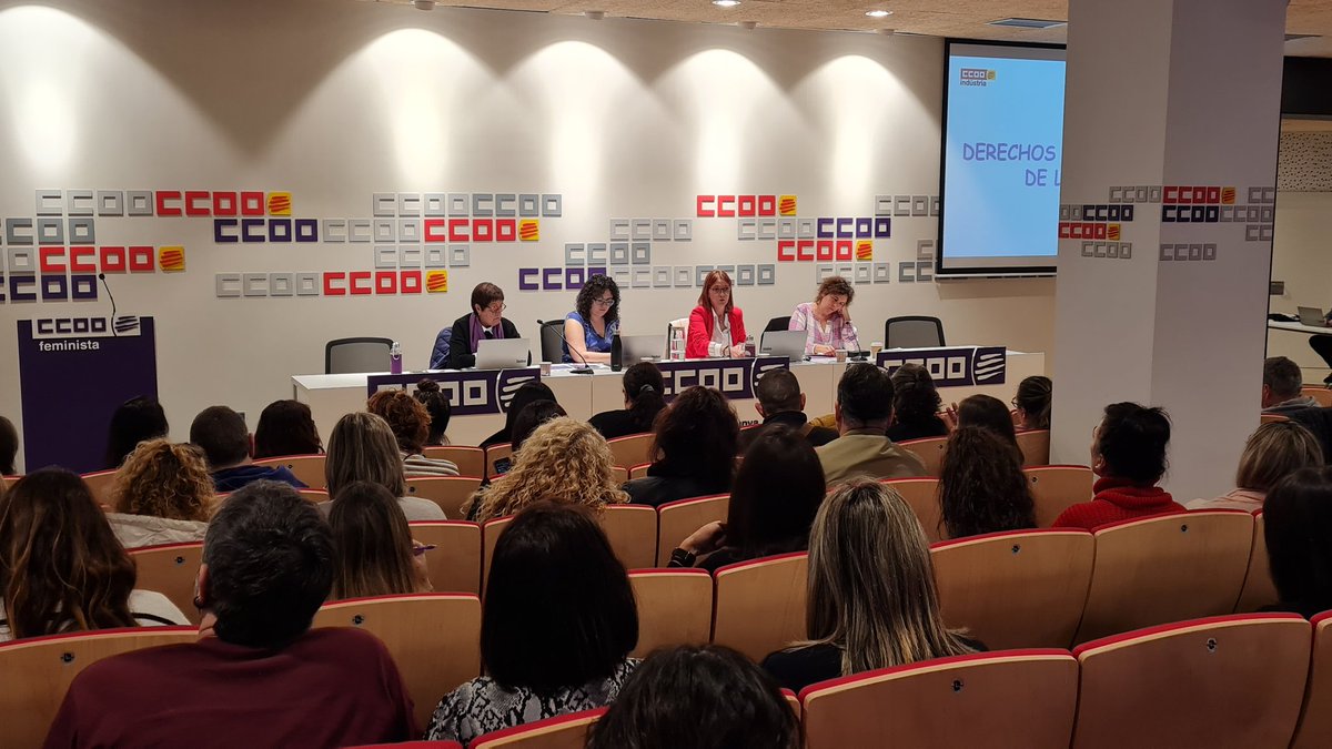 <a href="/bcn_ajuntament/">Ajuntament de Barcelona</a> <a href="/Eli200011973/">Elisabeth Jimenez Ro</a> <a href="/ccoocatalunya/">CCOO de Catalunya</a> <a href="/Industria_CCOO/">CCOO de Industria #PactoIndustriaYA</a> <a href="/DonesCCOOCat/">Dones CCOO</a> <a href="/hermajoan/">Jose A Hernández #orgullCCOO</a> <a href="/TarragonaCcoo/">CCOO industria Tarragona #AmbTuTenimLaForça</a> <a href="/RuedaJruedaM/">Josep Rueda Martinez #OrgullCCOO #FemCCOO🔻</a> <a href="/NuriaMartinezA1/">Núria Martinez</a> <a href="/slanchares/">Sara Lanchares</a> <a href="/FICCOOBCNES/">CCOO INDUSTRIA DEL BARCELONES</a> <a href="/CCOOIndvocccatc/">CCOO Ind vocc-catc</a> <a href="/industriagiccoo/">CCOO Industria Girona</a> També expliquem les propostes de mesures de protecció en casos de violència que preveu la lei i quines millores estem plantejant nosaltres a les empreses quan negociem els protocols per protegir les víctimes de violència