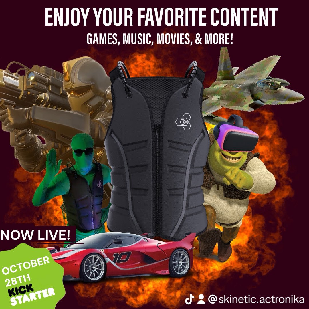 Skinetic - Feel the difference with HD Haptics tweet media