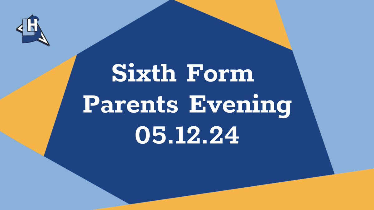 Next Thursday, between 3:15-6:00 PM, is our Sixth Form Parents Evening - an opportunity to meet with course teachers, check-in on your child's progress and ask any questions as we look ahead to 2025.

Can't make it next Thursday? For further information please get in touch ☎️