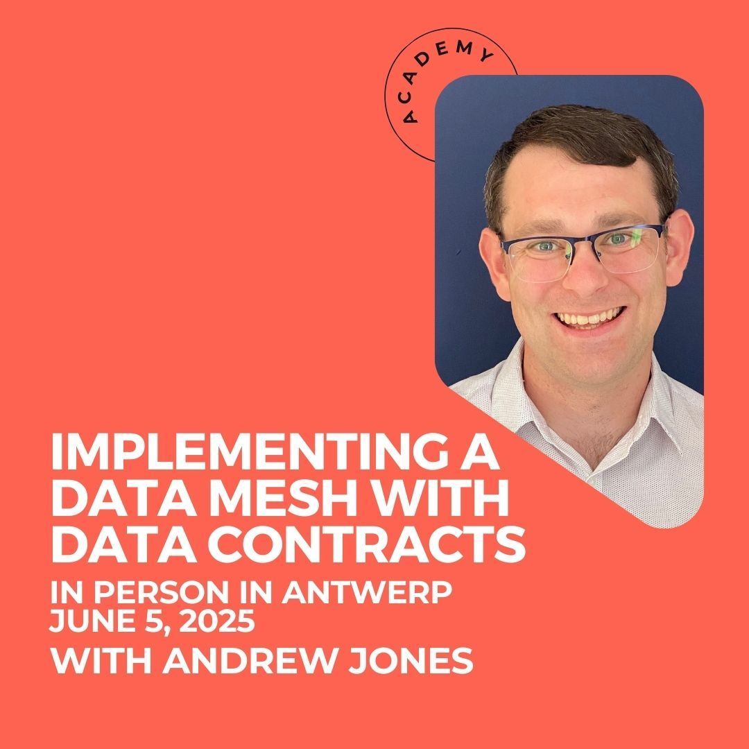 Join Andrew Jones, the creator of Data Contracts, for a workshop on implementing a Data Mesh with Data Contracts. buff.ly/3BwownT