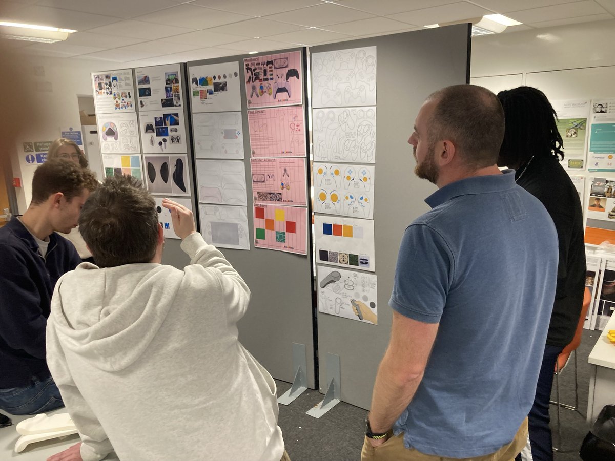 🌟 Inspiring Future Talent at #NottinghamTrentUniversity 🌟

Our MD had the privilege of joining the Year 2 BSc Product Design students at NTU yesterday for an engaging lesson.

Proud to play a part in nurturing the amazing talent.🚀
#FutureTalent #ProductDesign #DesignLeadership