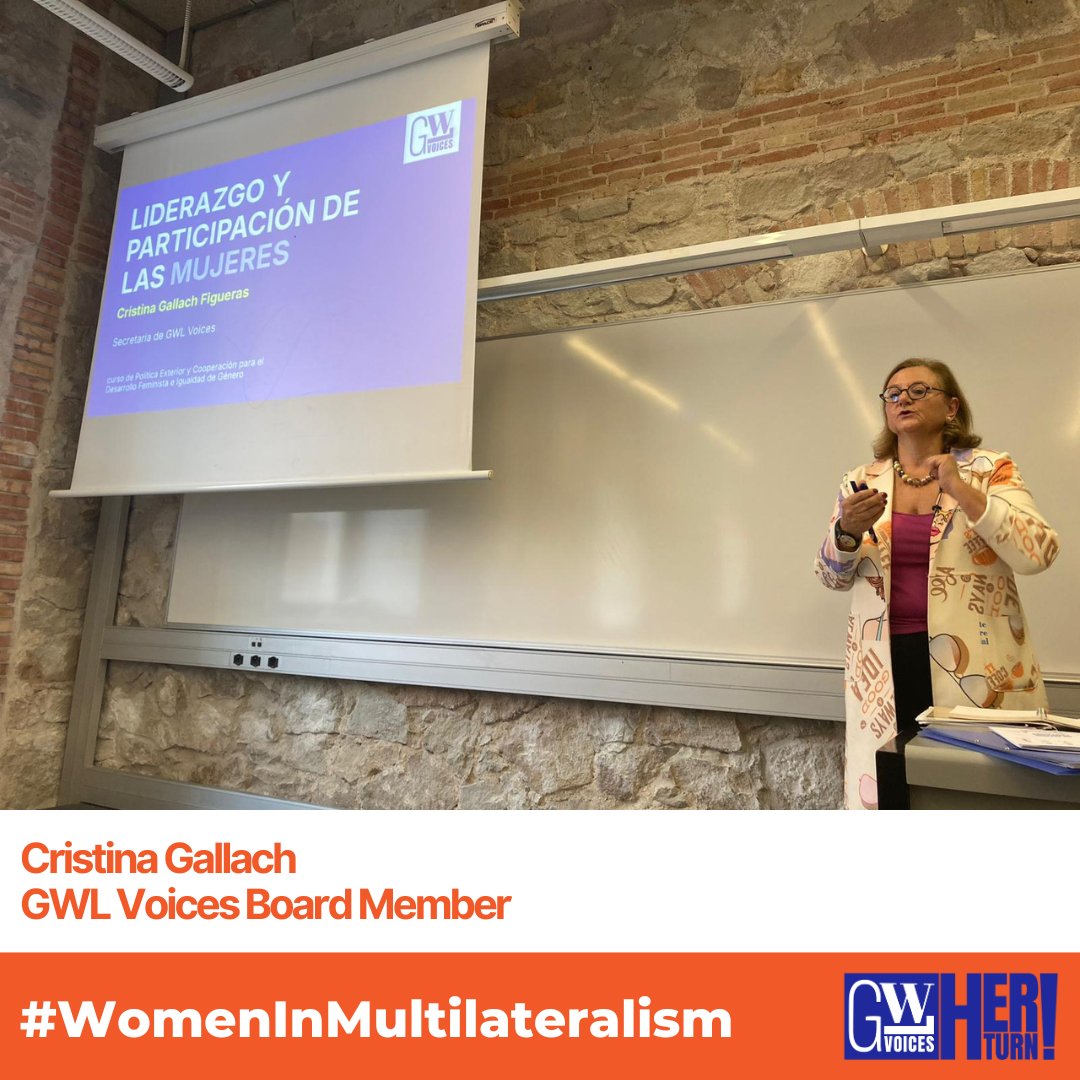 GWL Voices (@gwlvoices) on Twitter photo As #GWLVoices, we’re proud to contribute to the Feminist Foreign Policy course organized by <a href="/MAECgob/">Ministerio de Asuntos Exteriores, UE y Cooperación</a> & <a href="/IBEI/">Institut Barcelona d'Estudis Internacionals</a>. An inspiring opportunity to advance #WomenInMultilateralism with incredible leaders like Ana María Alonso, <a href="/ZulemaAltam/">Zulema Altamirano A</a>, and our very own <a href="/cristinagallach/">Cristina Gallach Figueras</a>. As #GWLVoices, we’re proud to contribute to the Feminist Foreign Policy course organized by <a href="/MAECgob/">Ministerio de Asuntos Exteriores, UE y Cooperación</a> & <a href="/IBEI/">Institut Barcelona d'Estudis Internacionals</a>. An inspiring opportunity to advance #WomenInMultilateralism with incredible leaders like Ana María Alonso, <a href="/ZulemaAltam/">Zulema Altamirano A</a>, and our very own <a href="/cristinagallach/">Cristina Gallach Figueras</a>.