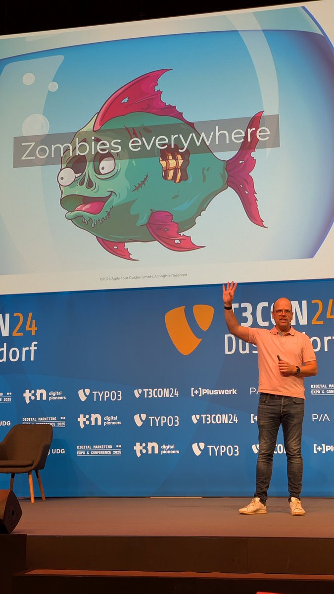 Great presentation by <a href="/marcloeffler/">Marc Löffler</a> . I loved the energy and the unfiltered communication.
#T3CON24