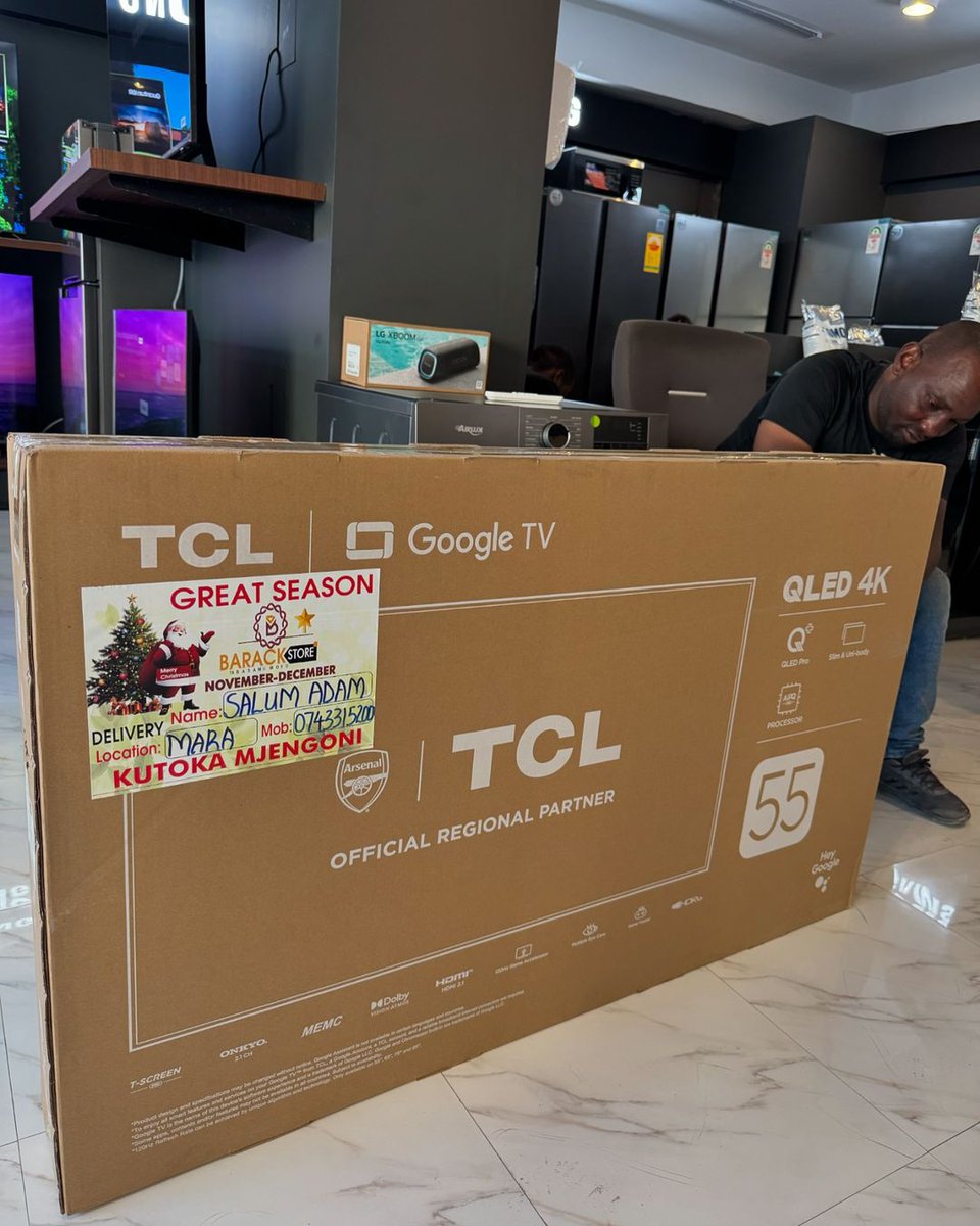 BarackStore_'s tweet image. Bidhaa ukinunua popote pale ulipo tunakufanyia Delivery 👏🏻

Karibu BARACKSTORE