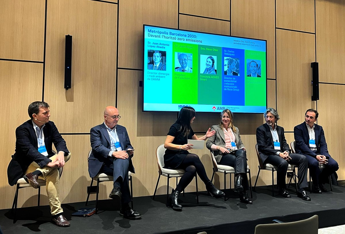 👉<a href="/Jualoabadia/">Juan A. Lopez Abadia</a> director de Energía y MA de DAMM: “si queremos #descarbonizar, hemos de apoyarnos en la electrificación”.
