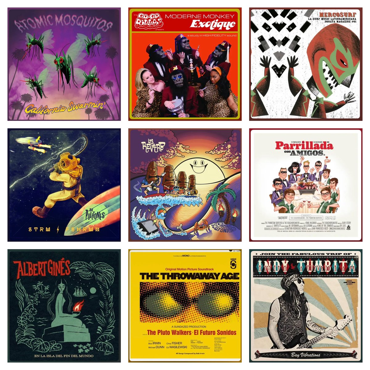 Ni un día sin #rocksurf. Hoy os traigo estos nueve musicazos. Disfruten sin moderación. 🤙🏻